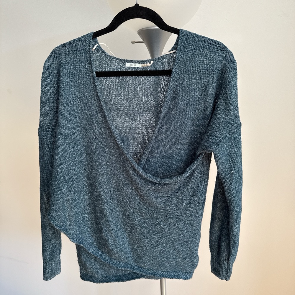 Urban Outfitters V-Neck Sweater in Blue